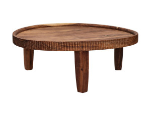 Круглый фартук из акации