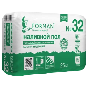 Наливной пол Forman 32 25 кг