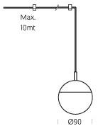ONOK Lighting Светодиодный подвесной светильник на кабелях Balo sun-id-1425148 - Вид №13