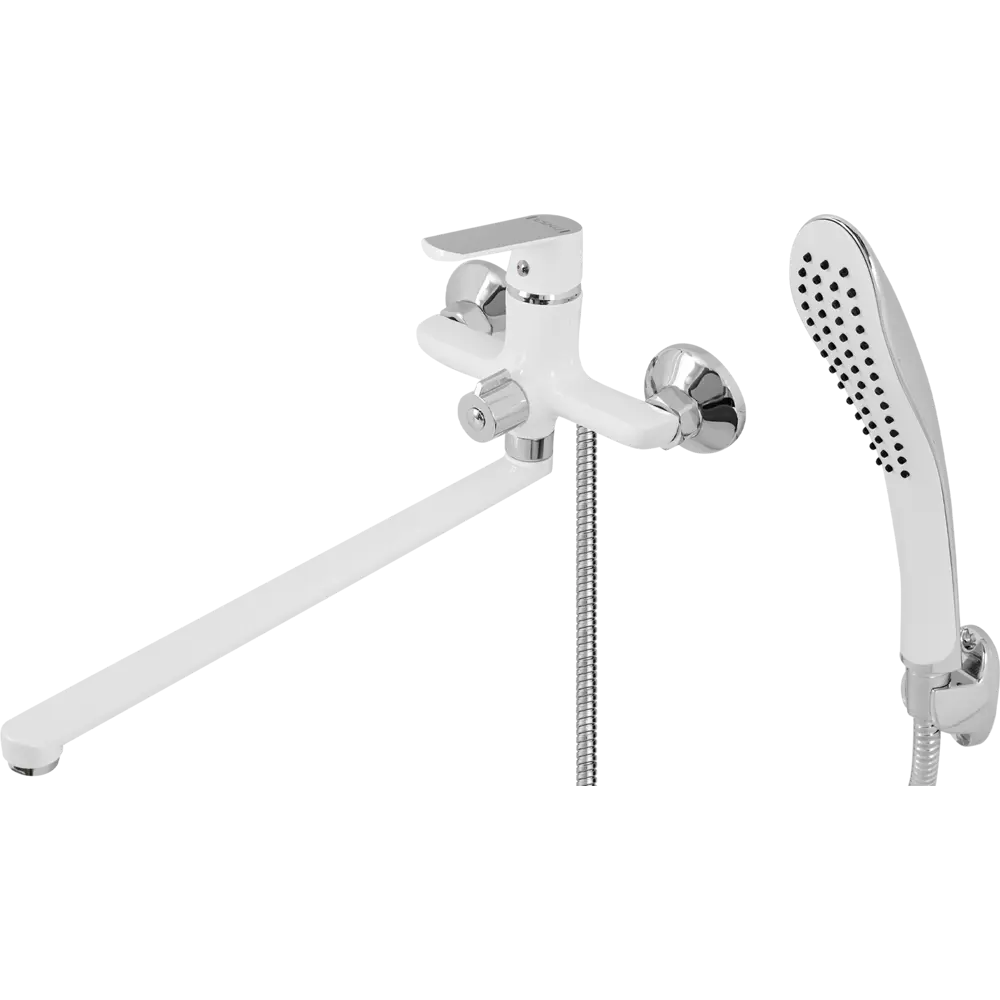 Смеситель для ванны Esko Twiggy 31 White однорычажный латунь TW31W STLM-2028931