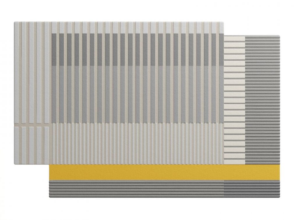 Полосатый ковер ручной работы Casamilano CROSS ARCH-00049261