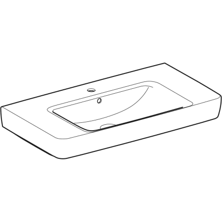 501.728.00.1 Накладная раковина Geberit Renova Plan с полкой Geberit  - Вид №6