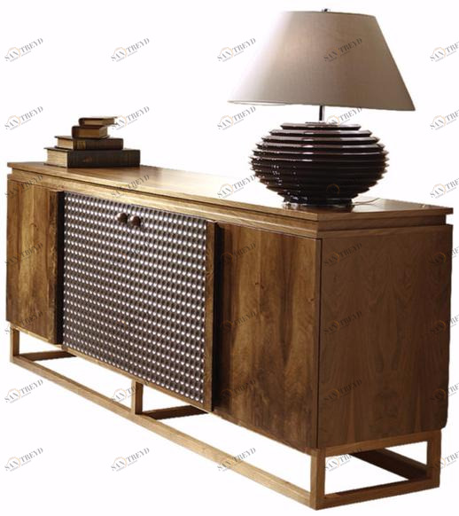 Mobi Комод деревянный с распашными дверцами Chocolate sun-id-1504695