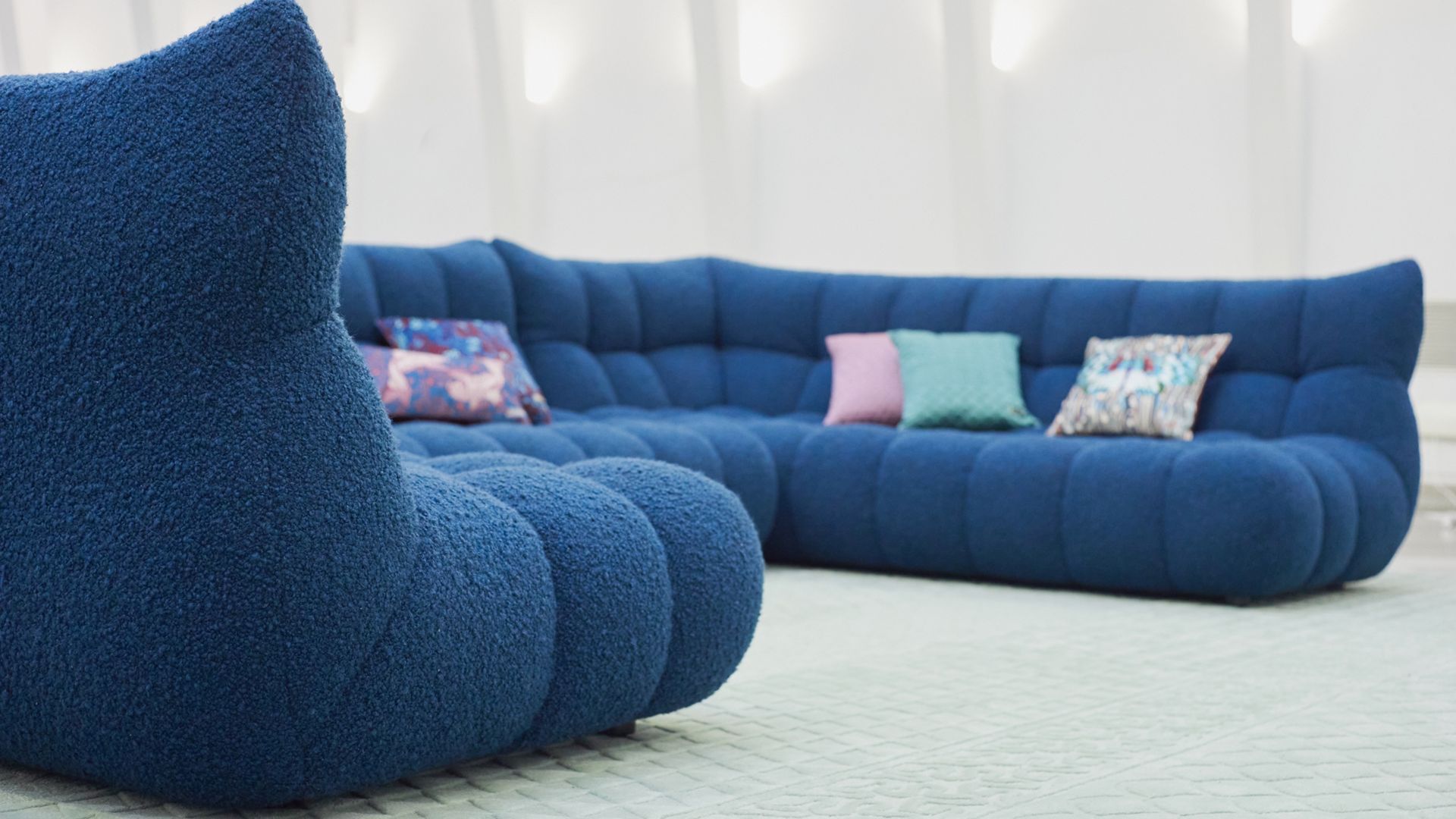 Угловой диван из ткани ROCHE BOBOIS Les Contemporains ARCH-00029597 - Вид №11