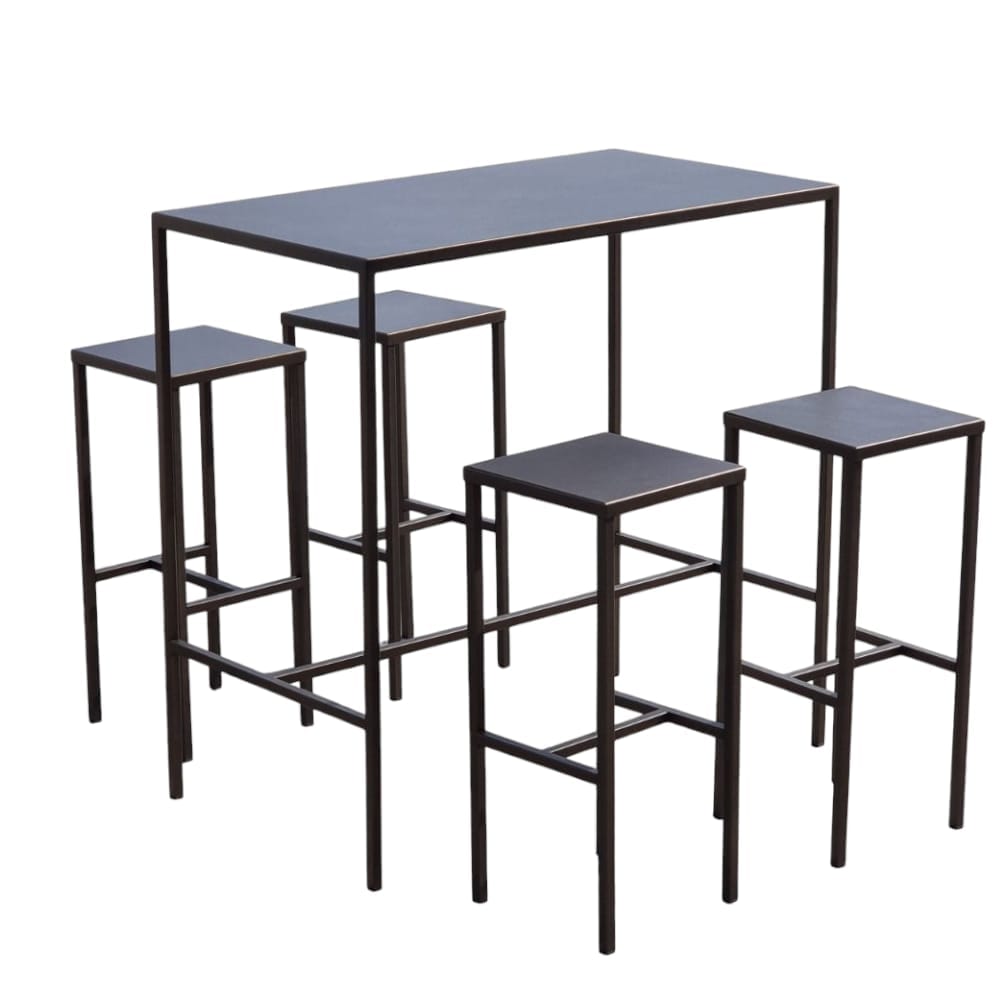 Набор столов и стульев из ламината и металла WS Design ALDO ARCH-00085730 - Вид №6