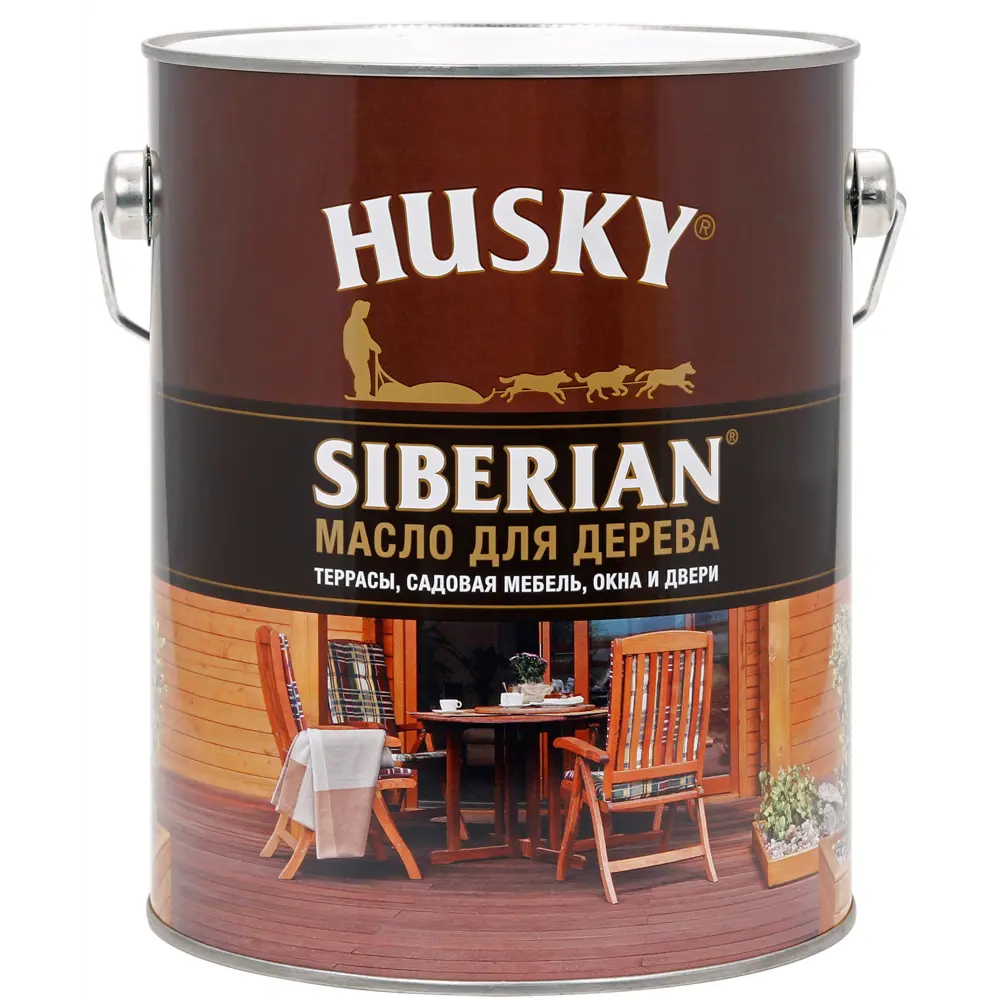 Масло для дерева Husky Siberian - защита и уход для натуральной древесины 85578884 STLM-0064194 - Вид №1