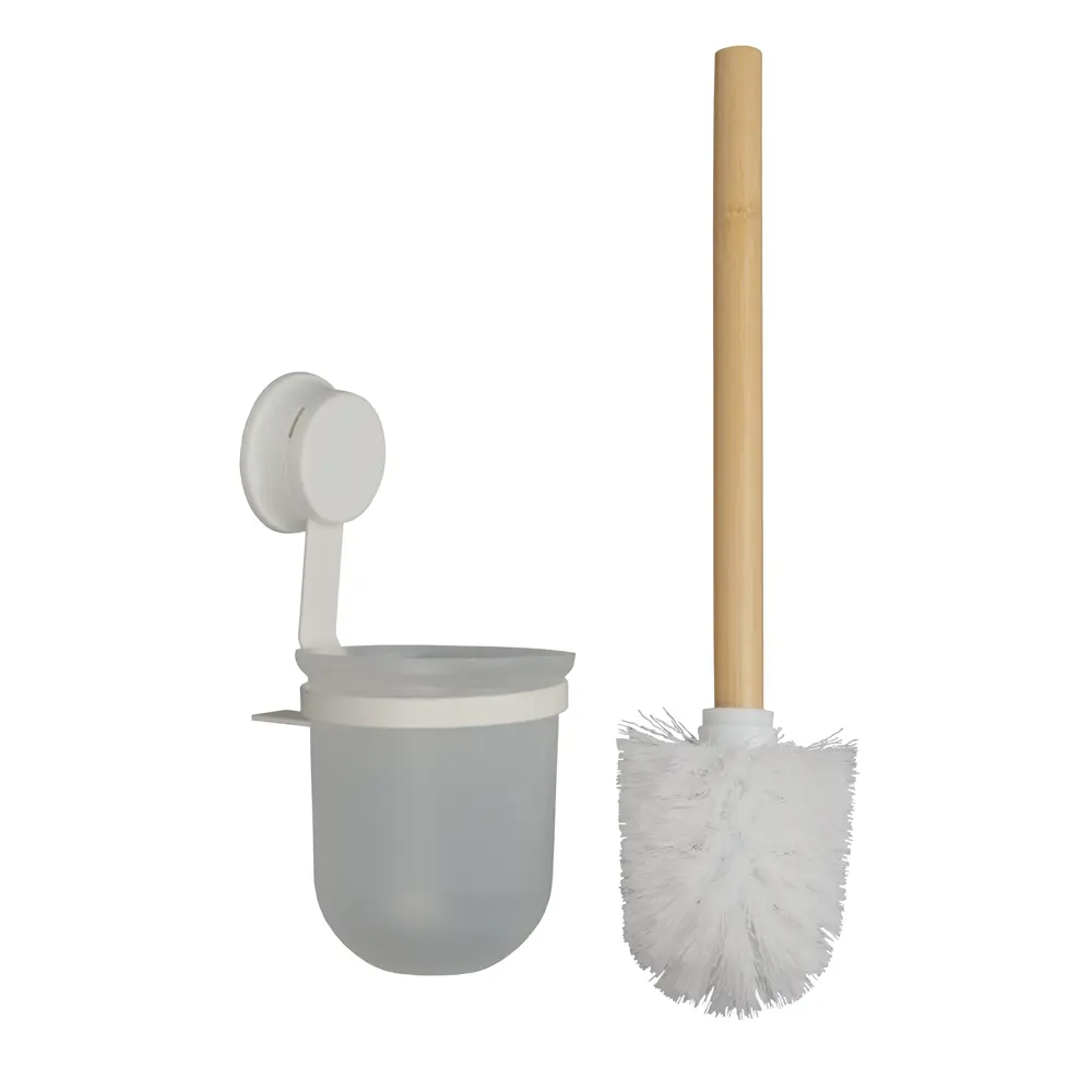 Ершик для унитаза Аквалиния цвет белый Белый на присоке STLM-2032631 - Вид №1