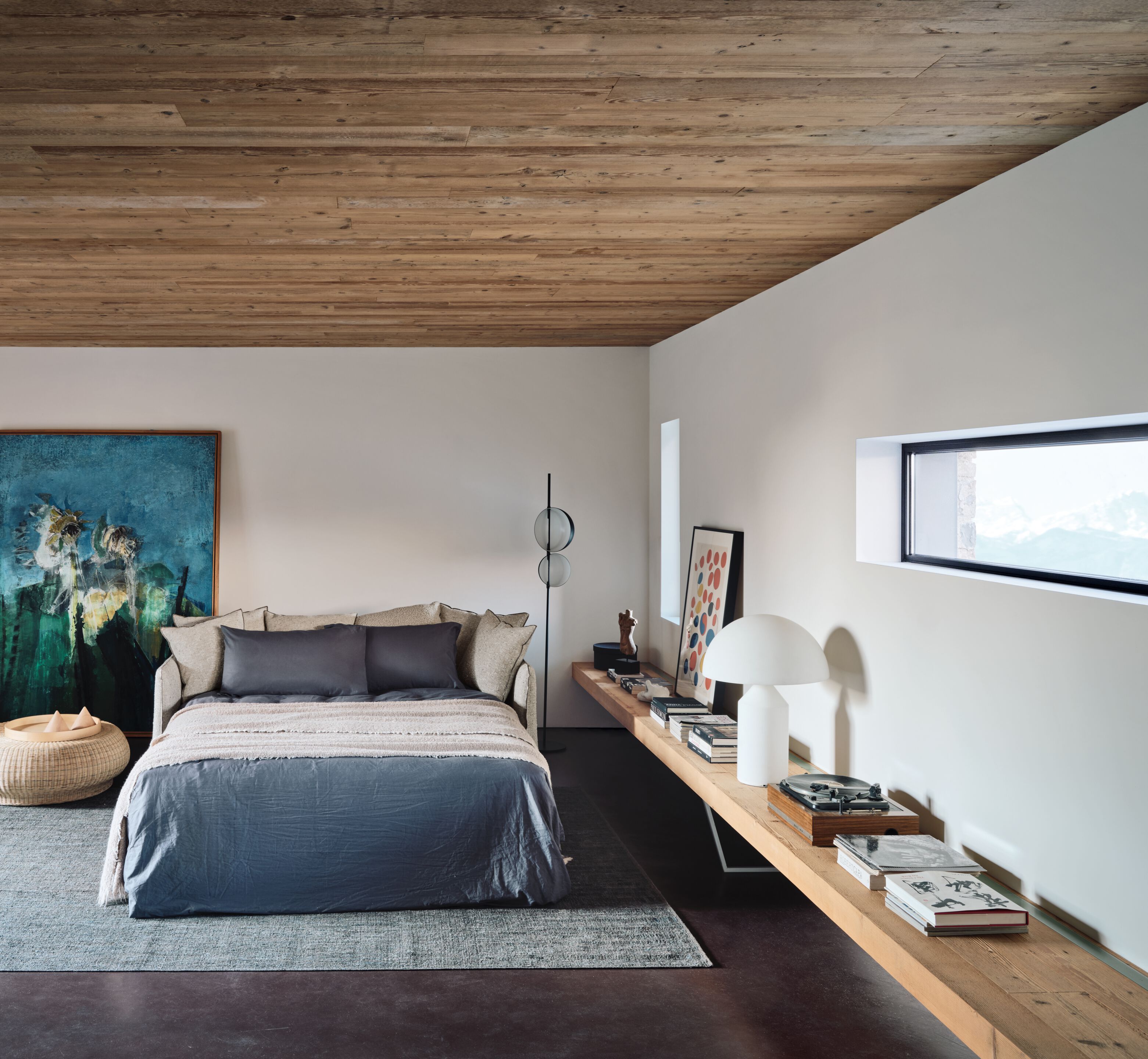 Раскладной диван-кровать из ткани Gervasoni Ghost ARCH-00080939 - Вид №3