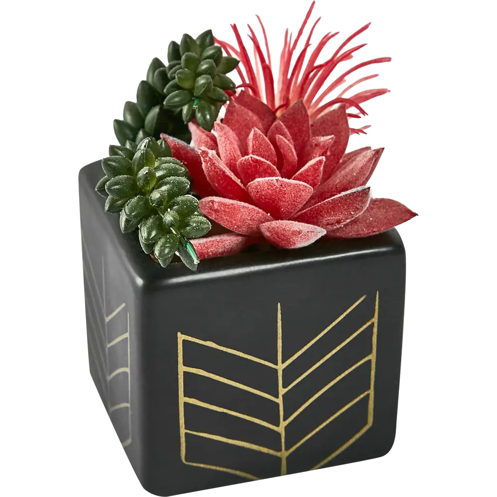 88999729 Искусственное растение Суккулент пластик 13 см STLM-0829943 Santreyd 