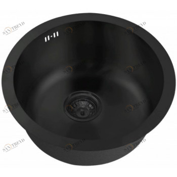 Zorg SZR-500-GRAFIT Мойка кухонная круглая Zorg 