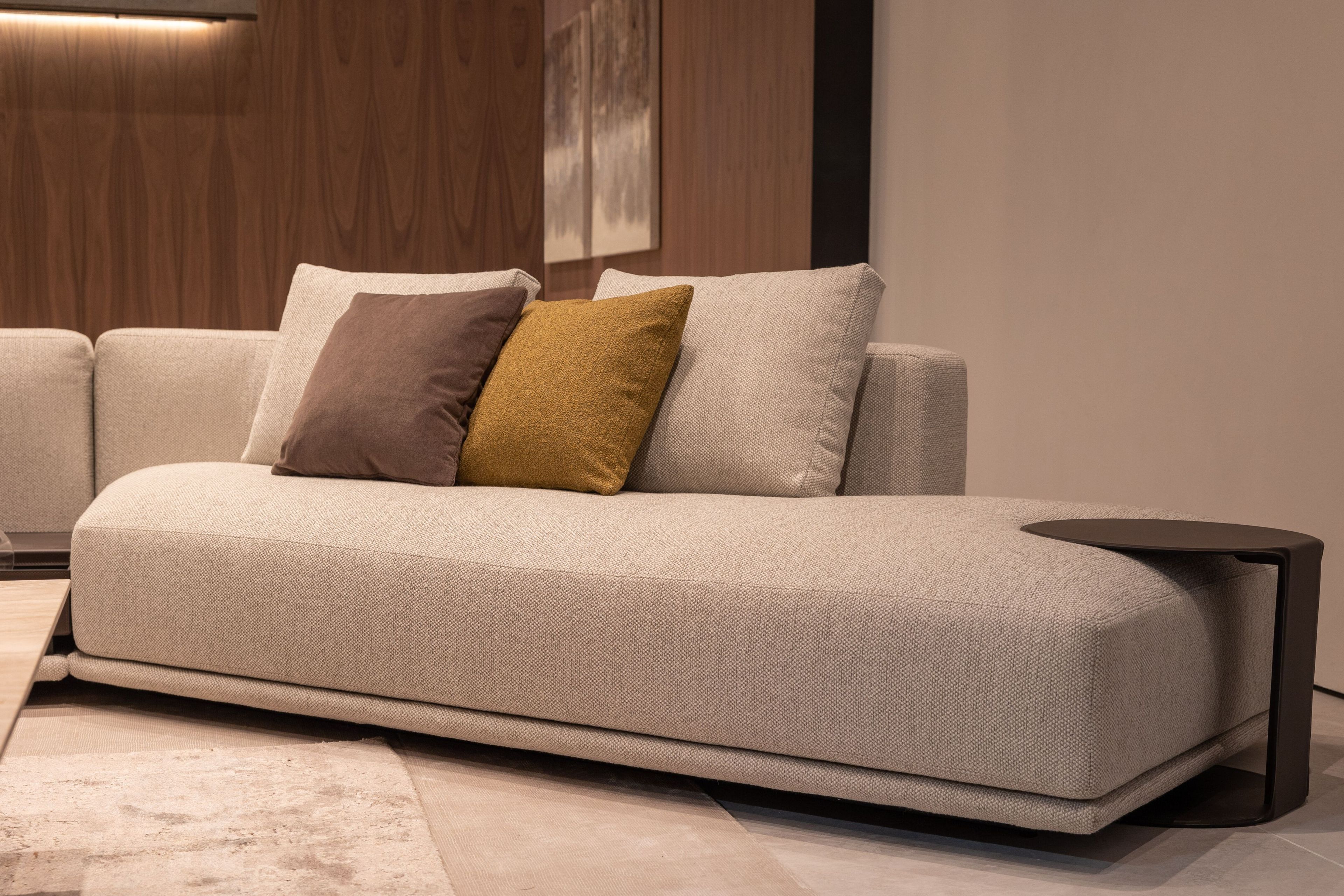 Круглый кожаный журнальный столик Verzelloni BLOG CUOIO ARCH-00134019 - Вид №4