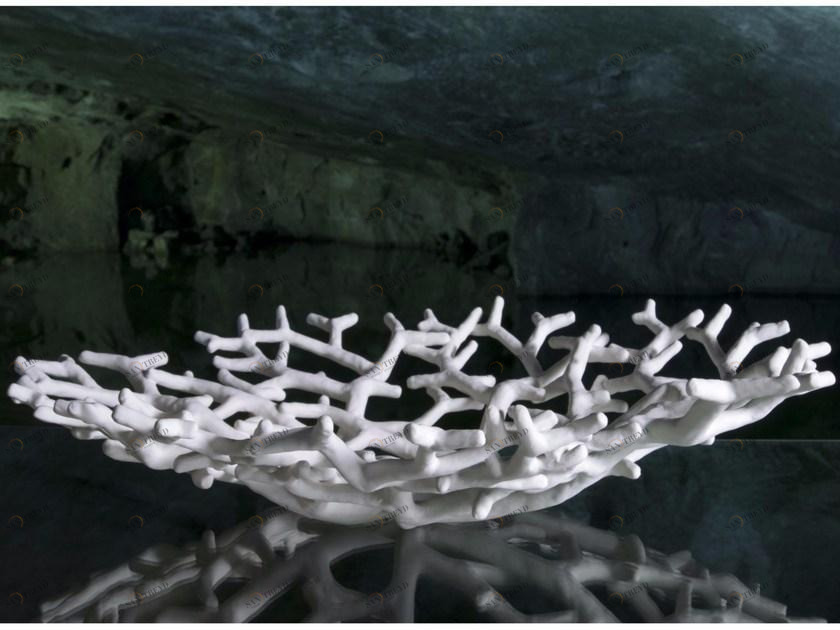 Fos Ceramiche Центральное украшение из фарфора Anthozoa sun-id-1392278