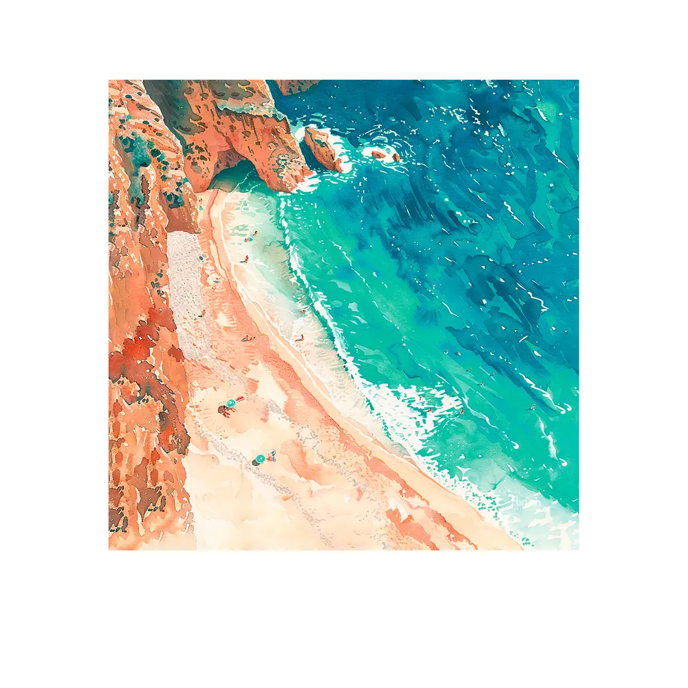 Santreyd Картина «Морской бриз» 30×30 см для современного интерьера 89389395 STLM-1360128