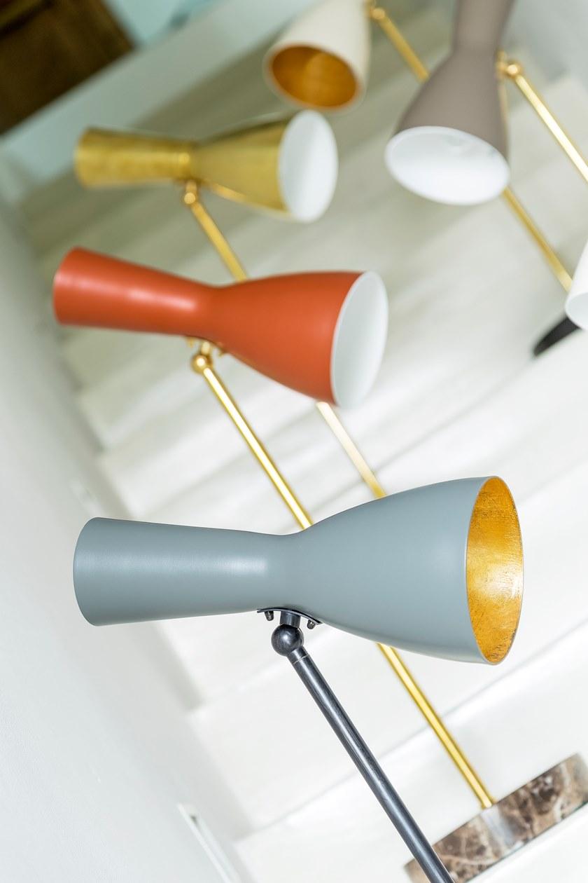 Il Bronzetto Регулируемая настольная лампа из латуни Wormhole Wor04 - Вид №11