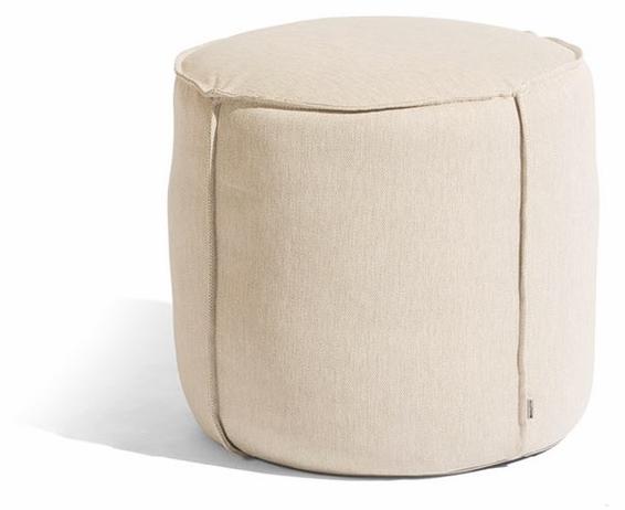 MANUTTI Круглый садовый пуф из ткани Touch Fs-thpf82/fs-thpf52 - Вид №1