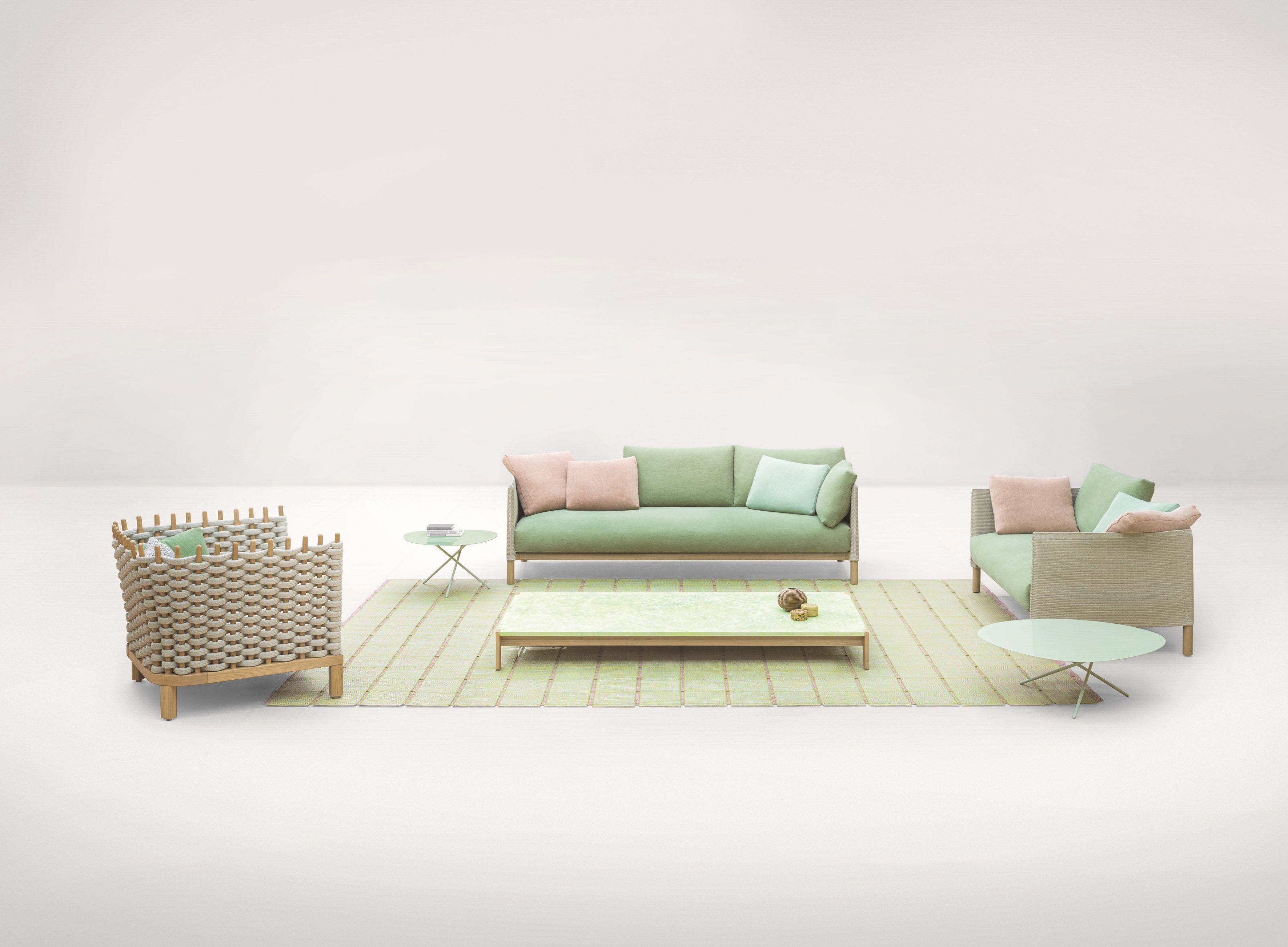 Ткань съемный садовый диван Paola Lenti VESPUCCI ARCH-00009226 - Вид №1