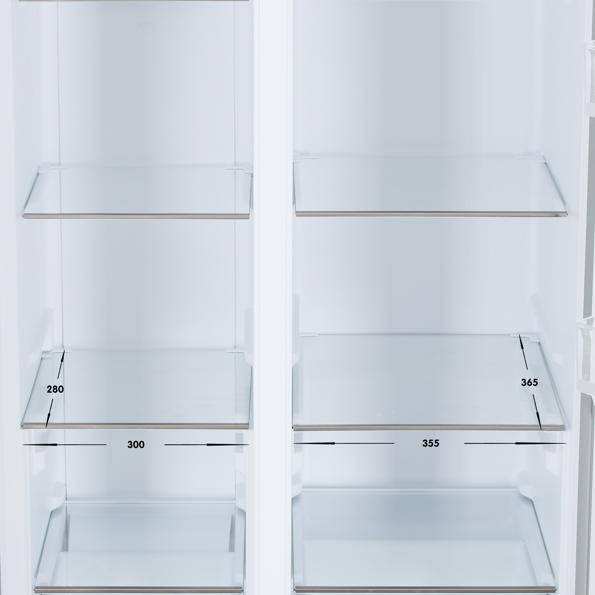 9115169 Холодильник Side by Side   DEXP SBS4-51AKA белый STDN-0151520 - Вид №8