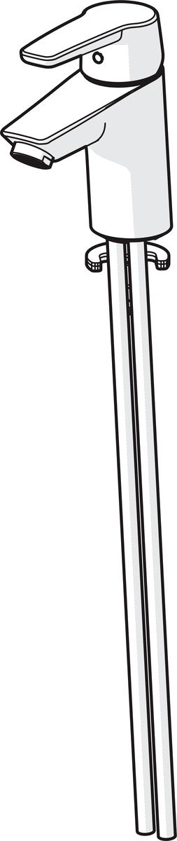 Oras 3910 Смеситель для умывальника 3910 Saga Хром  - Вид №3