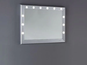 UNICA by Cantoni Прямоугольное зеркало из алюминия в раме со встроенной подсветкой Sp