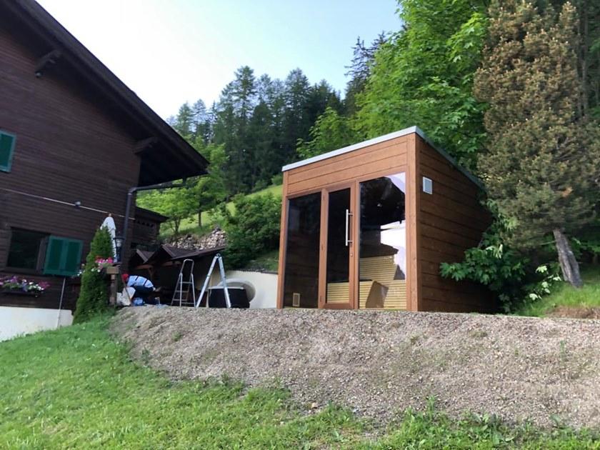 CARMENTA Финская сборная уличная сауна sun-id-1433961 - Вид №2