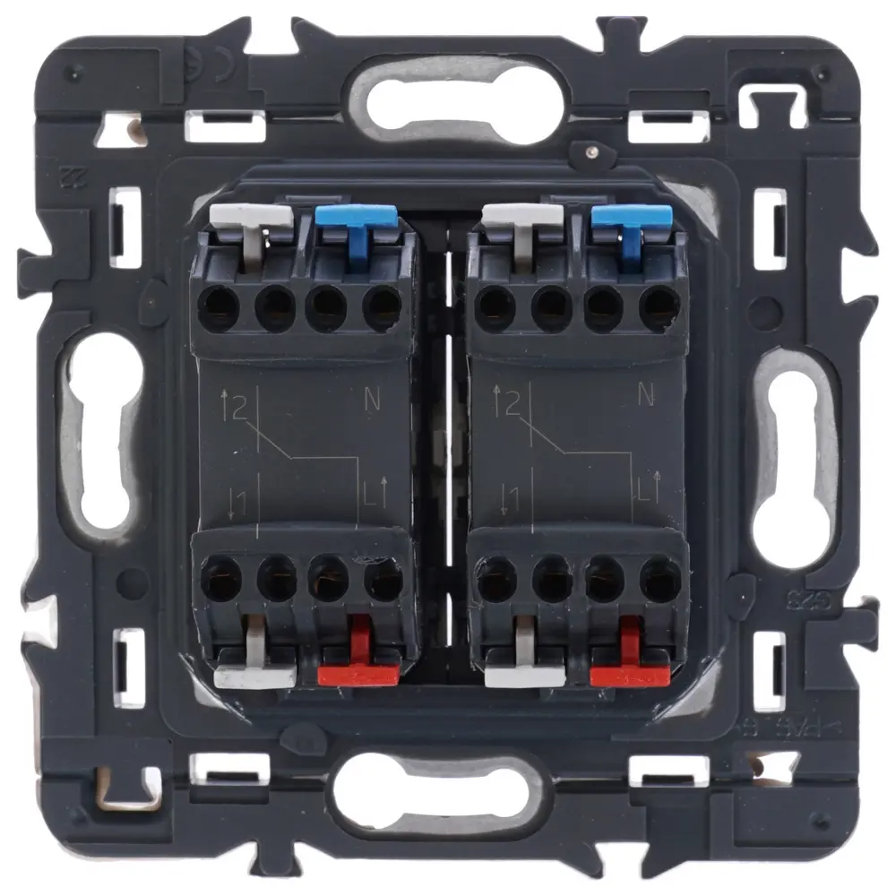 Переключатель встраиваемый Legrand Celiane 2 клавиши, цвет бежевый STLM-2013576 - Вид №3