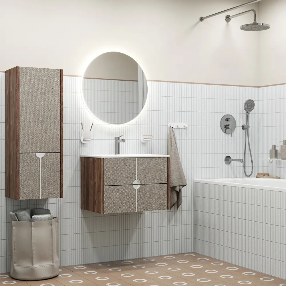 Душевая система Iddis Odda ODDSB03i68 скрытого монтажа цвет хром STLM-2094464 - Вид №1