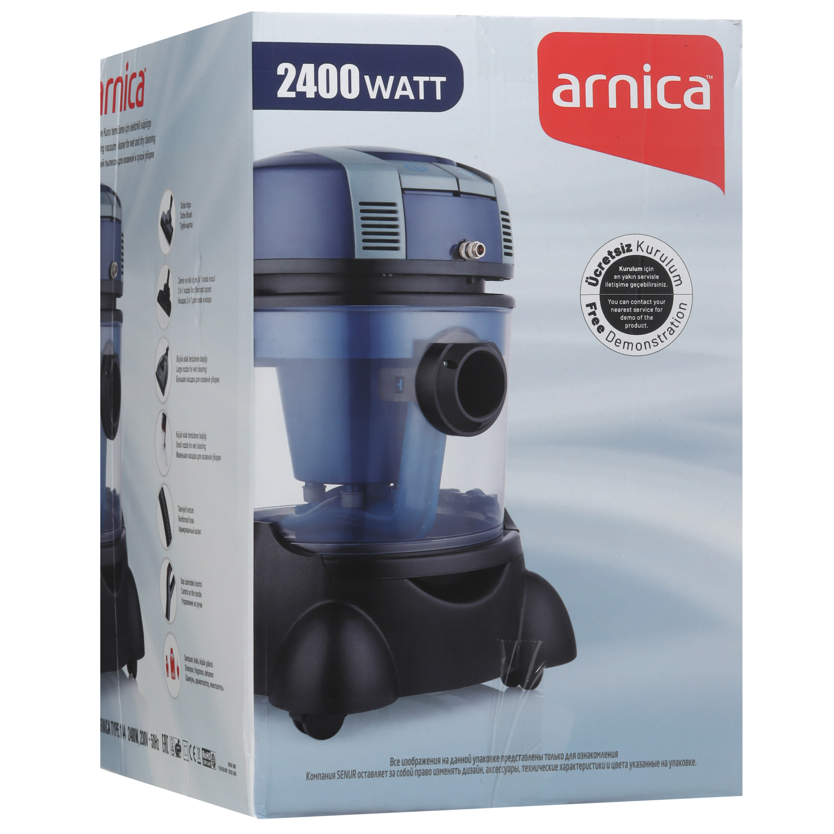 9155950 Пылесос Arnica Hydra Rain Lux синий STDN-0044239 - Вид №18