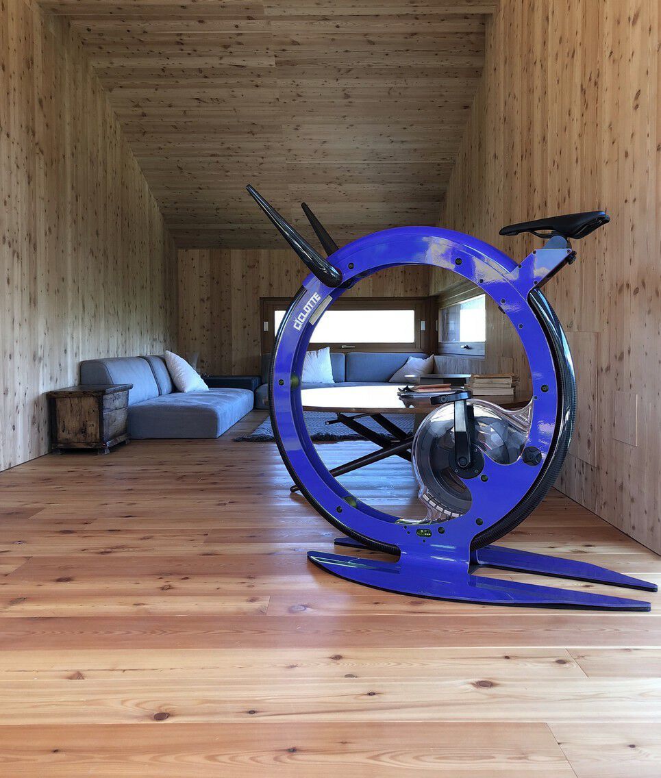 Велотренажер из стали и углеродного волокна Ciclotte CICLOTTE BIKE ARCH-00049636 - Вид №15