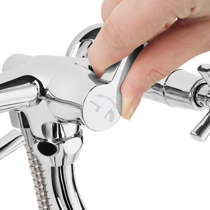 ONTSBLCM10 Milardo Ontario Смеситель для ванны с длинным изливом Ontario Россия - Вид №4