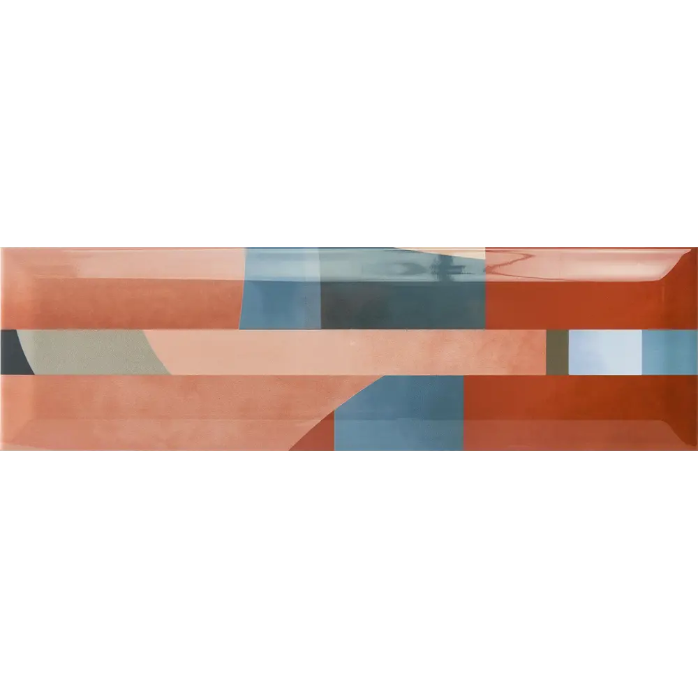 Декор настенный Kerama Marazzi Закат 8.5x28.5см цвет розовый STLM-2120365