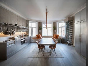 ABIMIS Кухня на заказ из нержавеющей стали Ego