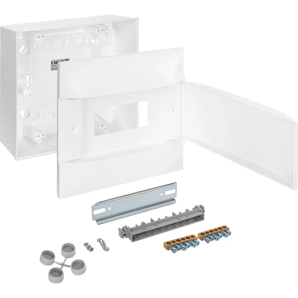 Щит распределительный навесной Legrand Practibox S 8 модулей IP40 пластик цвет белый STLM-2011656 - Вид №2