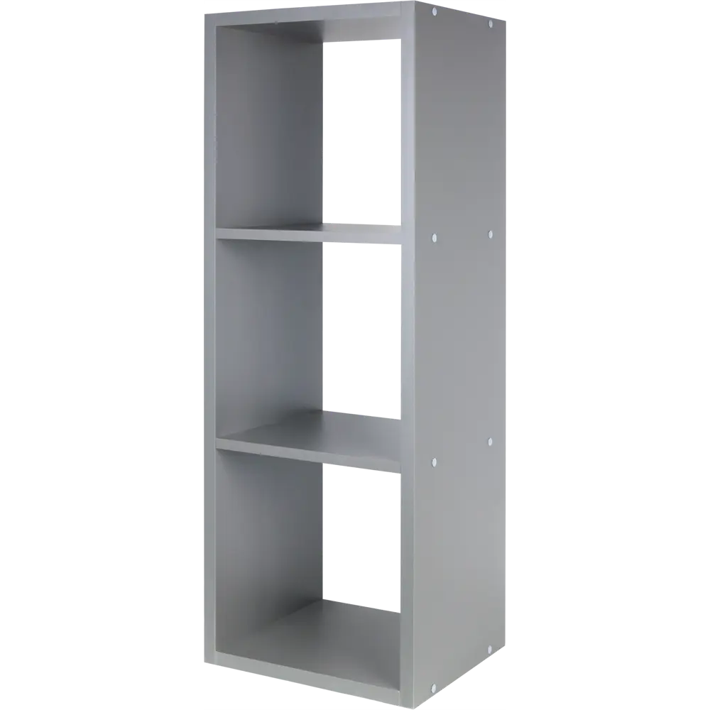 Стеллаж 3 секции 36.4х103.6х31.5 см, ЛДСП, цвет графит Santreyd STLM-2187712