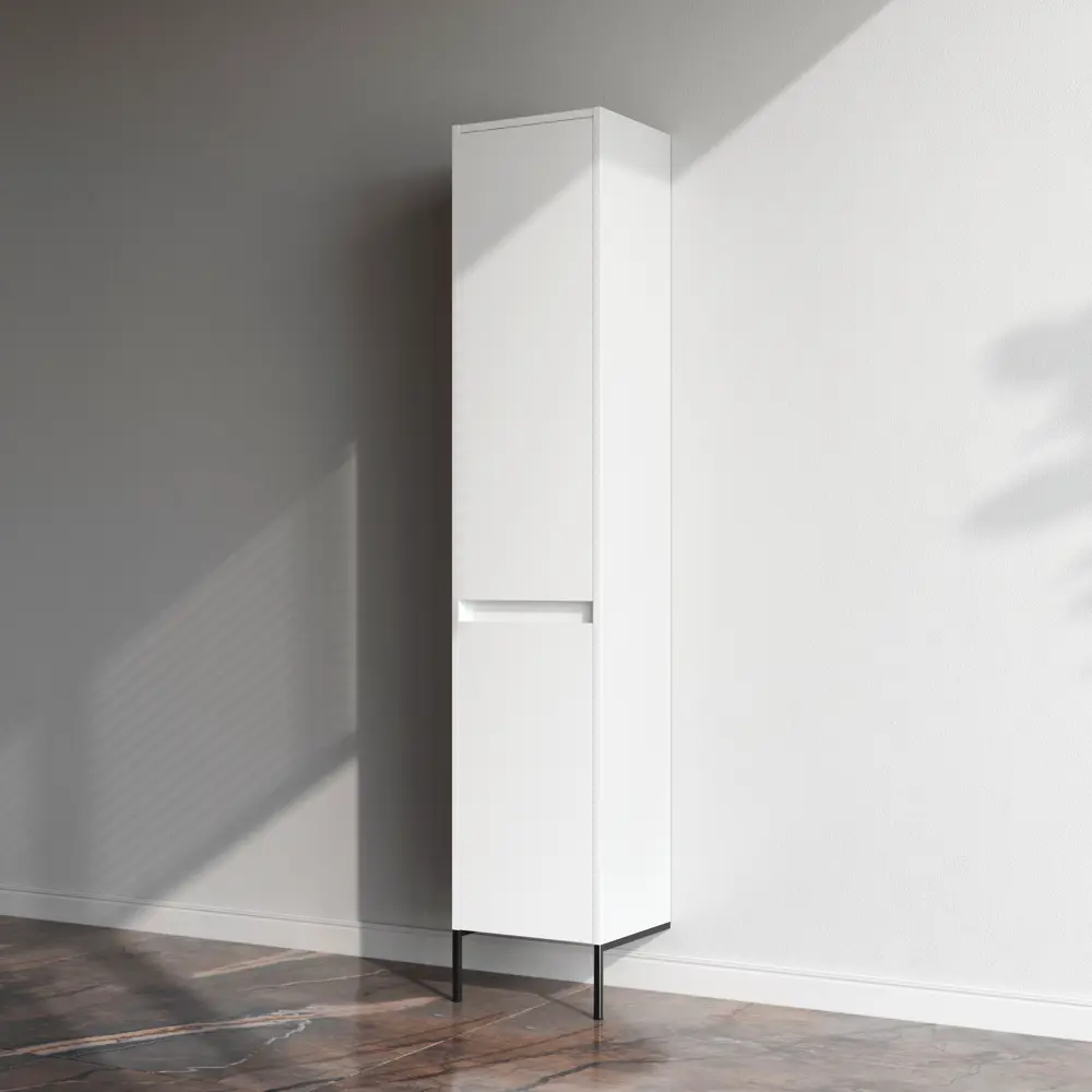 Шкаф-пенал AM.PM Flash для ванной - элегантное хранение в белом цвете 89394623 STLM-1563688 - Вид №6