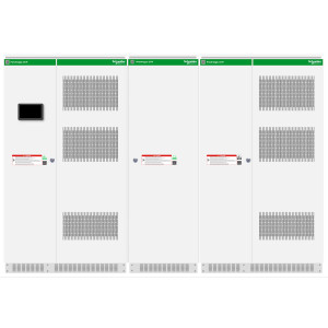 DVR44040400S Динамический компенсатор искажений напряжения, 440 кВА, 400 В, 40 % макс.провал, ведомый модуль Schneider Electric