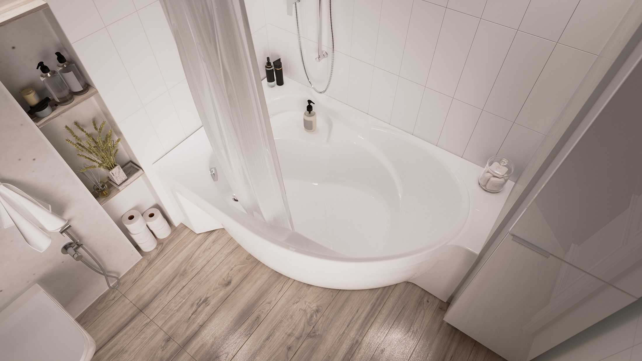 У78294 Ванна Marka One ERGONOMIKA 158-175*110 1 Marka Ergonomika  - Вид №10