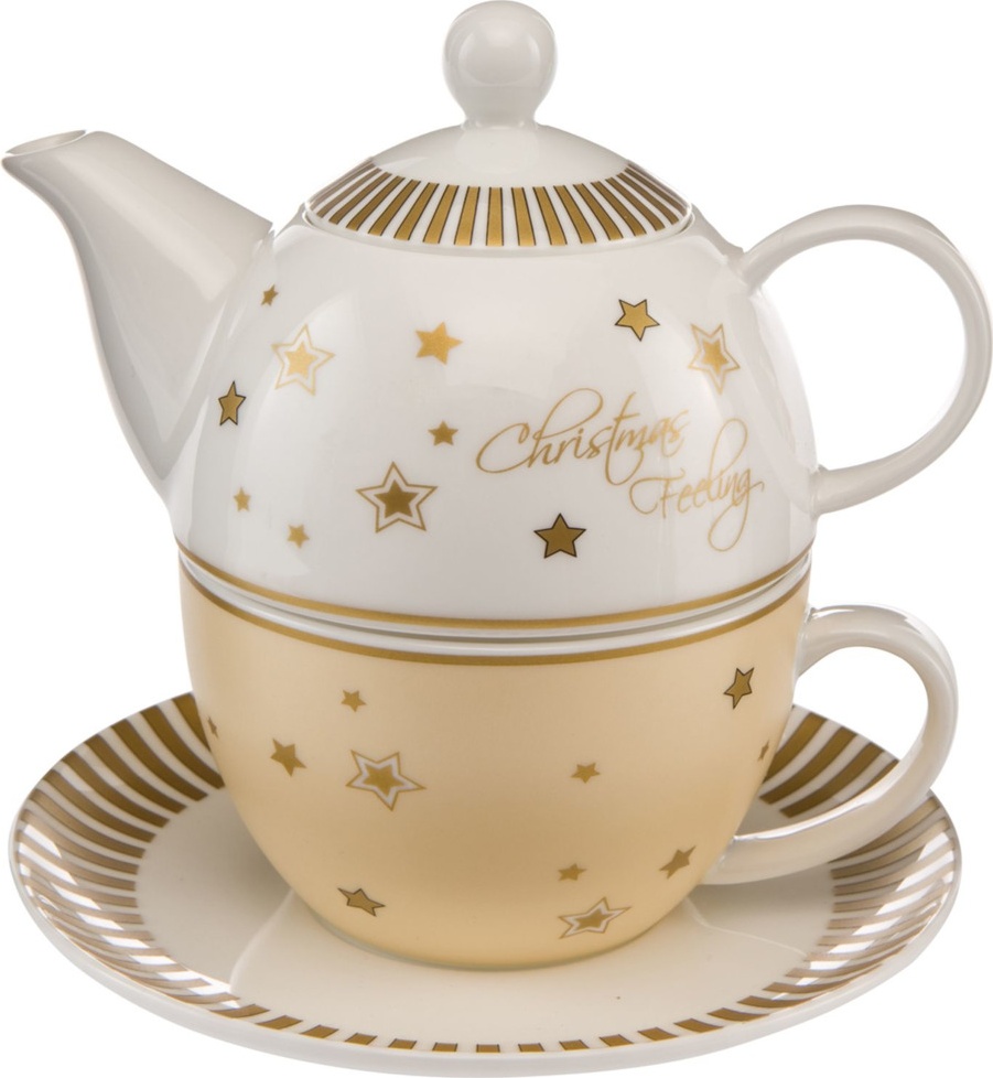 10648237 Goebel Набор чайный "Рождество" Chr Фарфор 