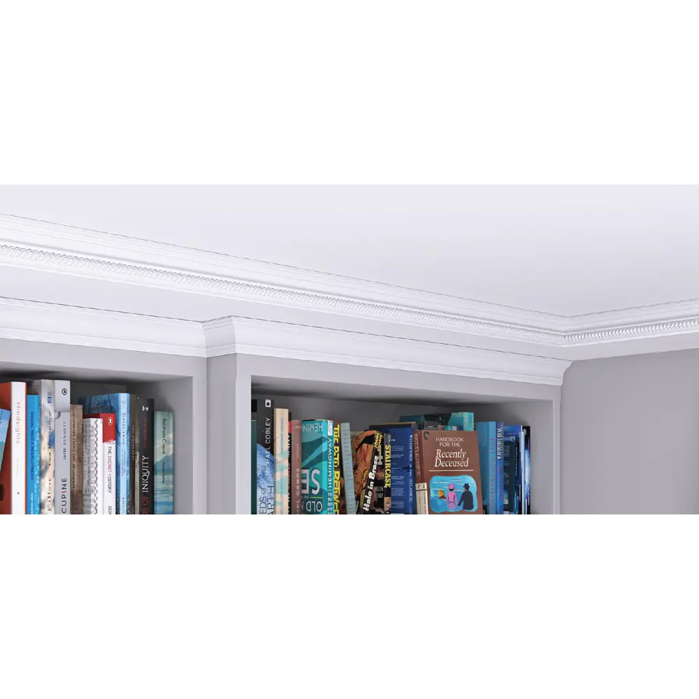 Плинтус потолочный полистирол инжекционный Format 207570 белый 39x64x2000 мм STLM-2062427 - Вид №2