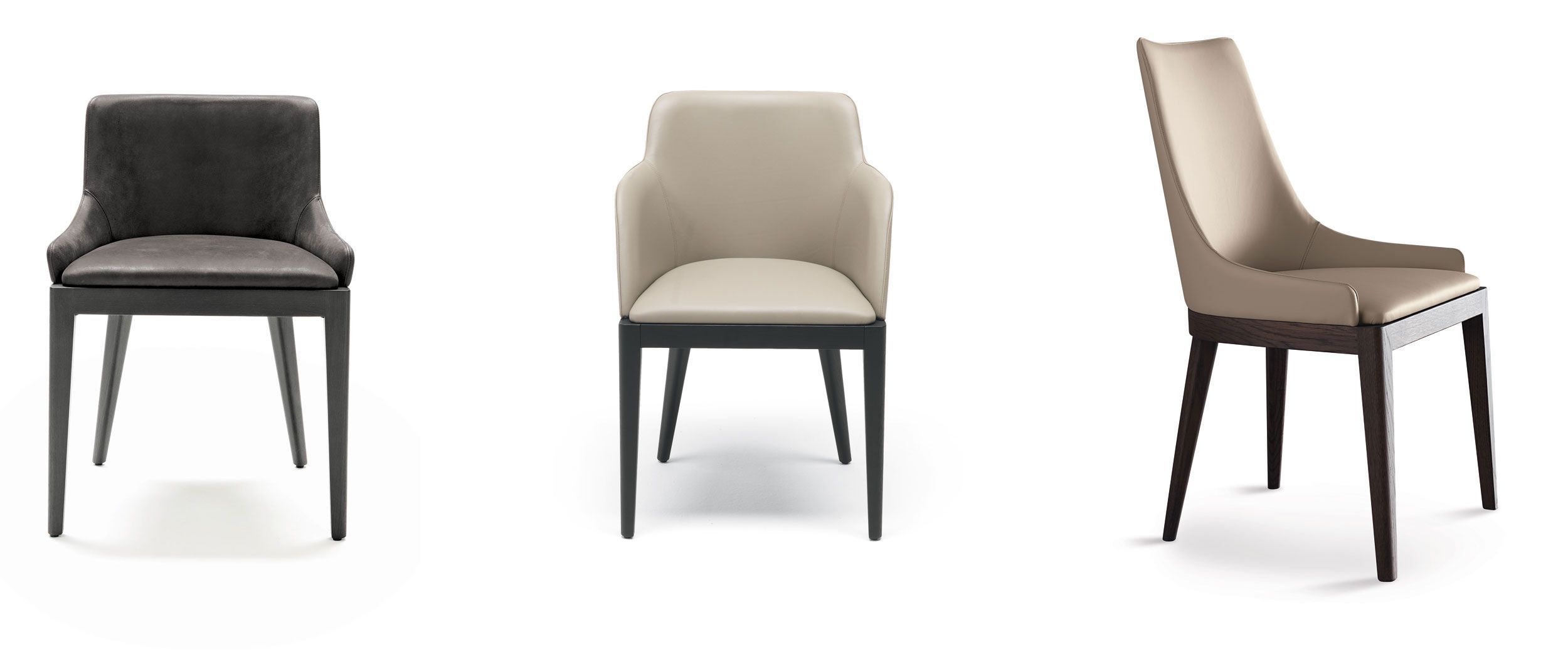 Кожаный стул MisuraEmme CLEÒ ARCH-00047810 - Вид №1