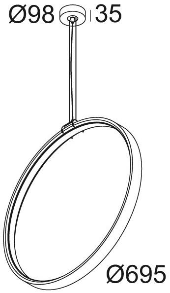 Delta Light Светодиодная подвесная лампа Superloop sun-id-1349513 - Вид №4