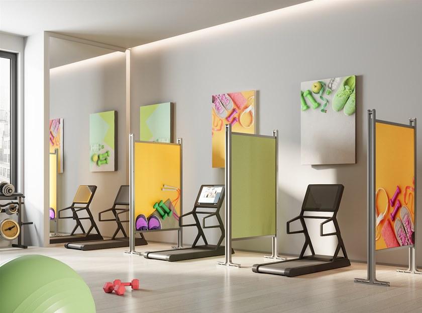 Isolmant Отдельностоящая звукопоглощающая перегородка для офиса Isolspace sun-id-1358379 - Вид №5