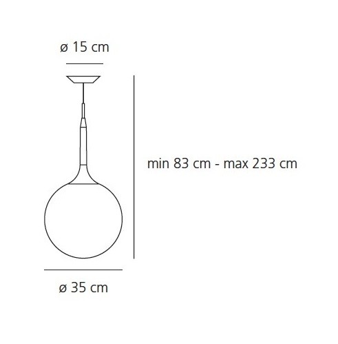 Artemide Castore 1052010A подвес 59927 - Вид №8