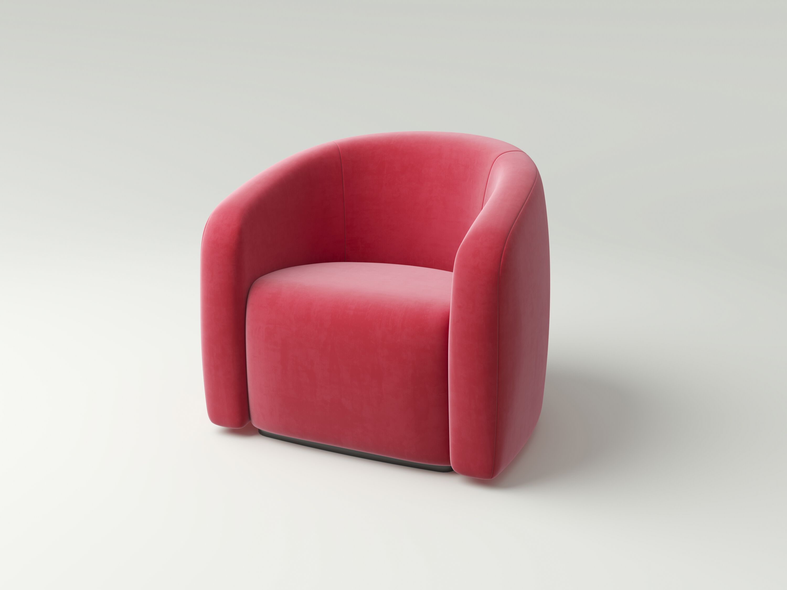 Бархатное кресло с подлокотниками NITZAN HOME YAMICHE ARCH-00144840