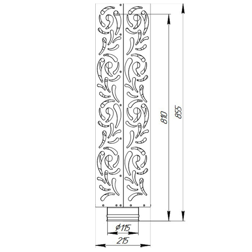 GRILL'D Сетка на трубе для печи Violet 6282 - Вид №1