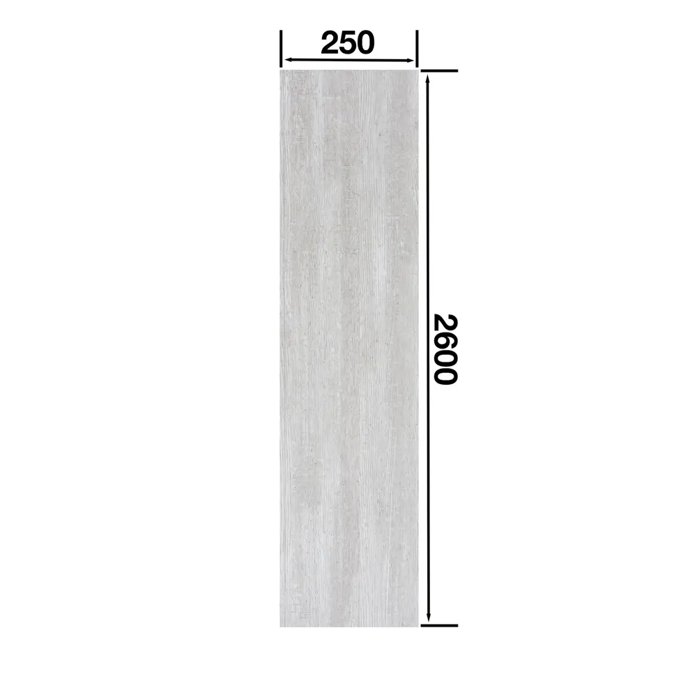Стеновая панель МДФ Дуб Аризона 2600x250x6 мм 0.65 м² DEKOR PANEL STLM-2101790 - Вид №5