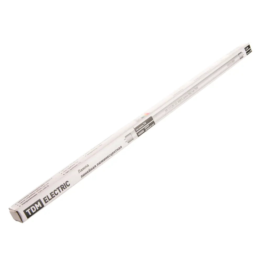 Лампа люминесцентная TDM T4 368 мм 12 Вт свет дневной TDM ELECTRIC STLM-2023626 - Вид №2
