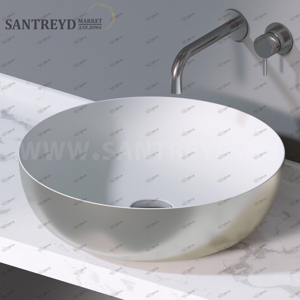 L601351 Накладная раковина на столешницу  круглая A. e T. Italia ELITE AeT ITALIA