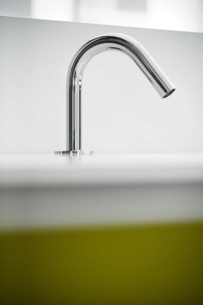 Смеситель для раковины с 2 отверстиями из нержавеющей стали Agape SQUARE ARCH-00096179 - Вид №5