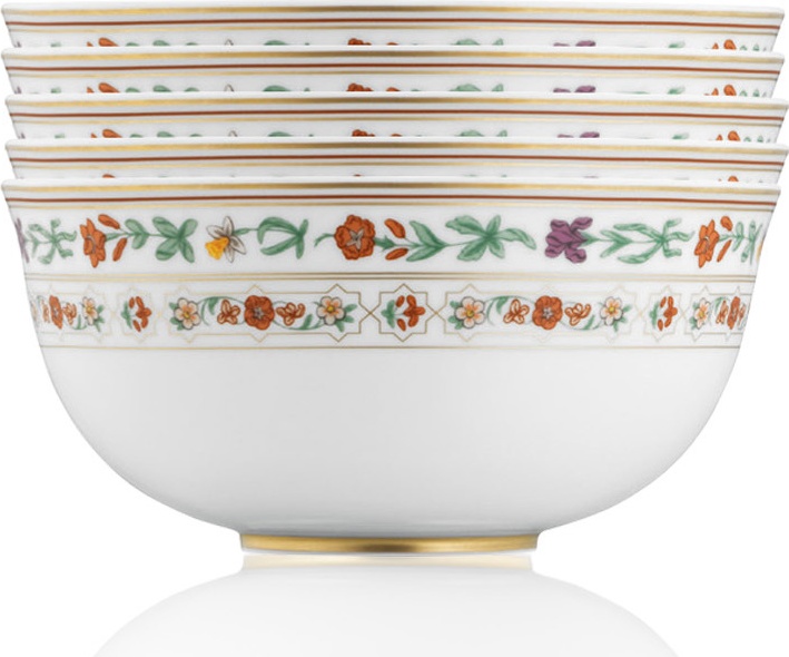 10665157 Furstenberg Набор из 6 салатников индивидуальных Furstenberg "Раджастан" 13см Фарфор, Керамика 