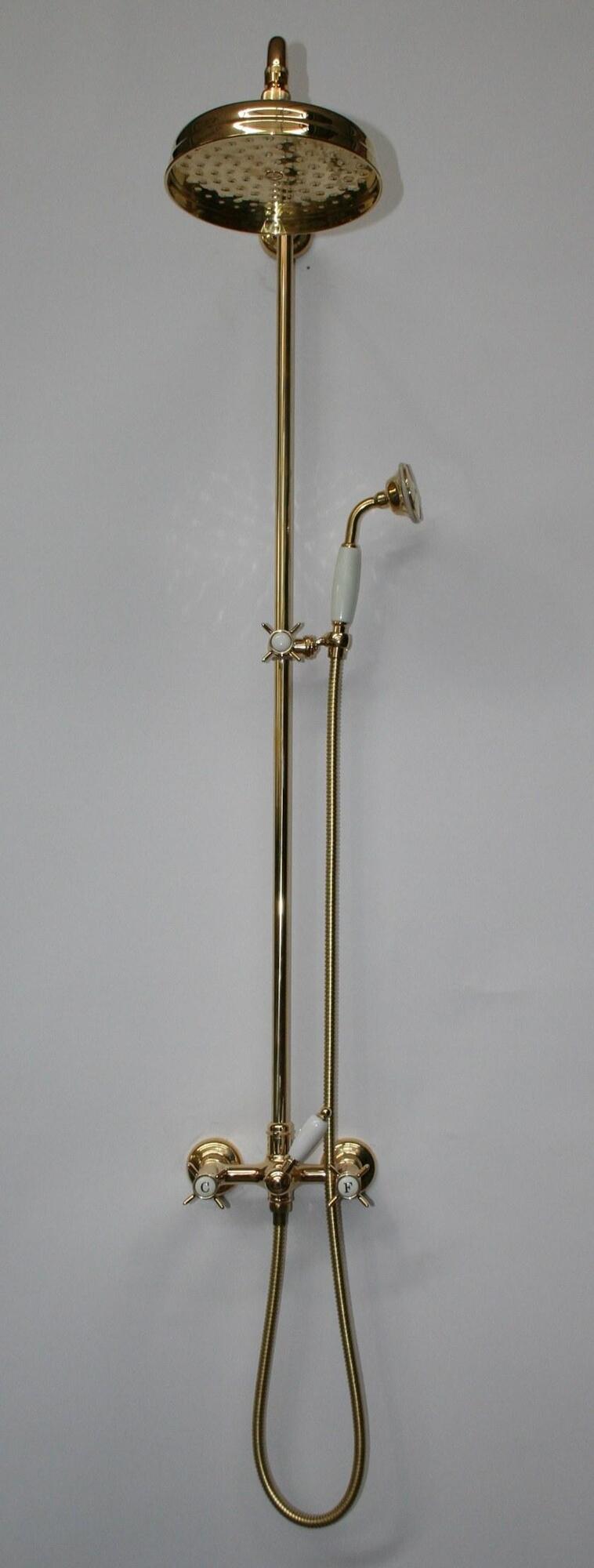 BLEU PROVENCE Многофункциональная настенная душевая стойка из латуни Rubinetti per doccia Rd118 - Вид №1